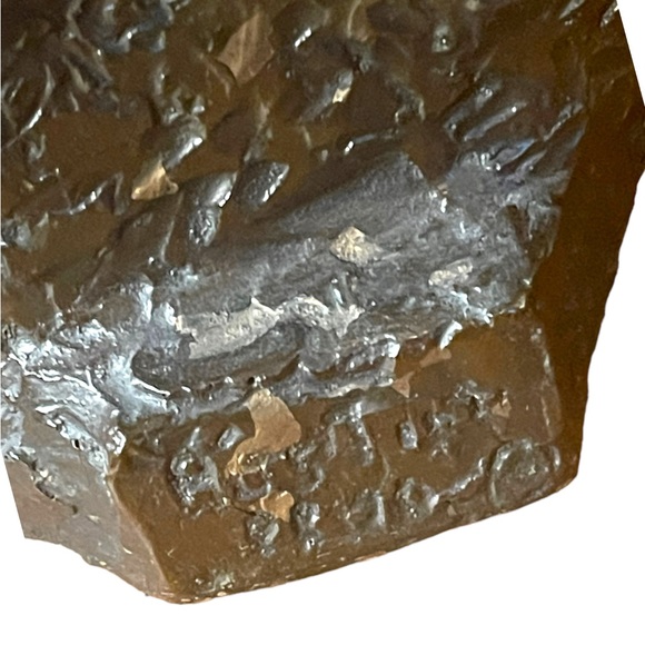 Vintage 1960s Beethoven Hand sculptured Austin Productions Statue on wood signed - Picture 12 of 12